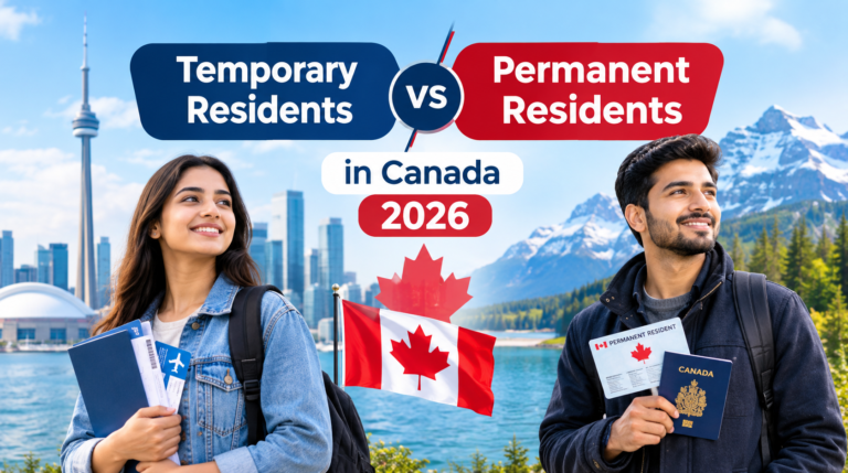 Temporary vs Permanent Residents in Canada