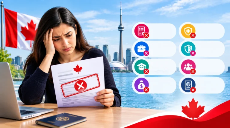 Canadian Visa Refusal Editorial Scene